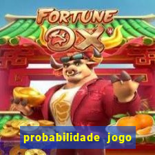 probabilidade jogo de futebol